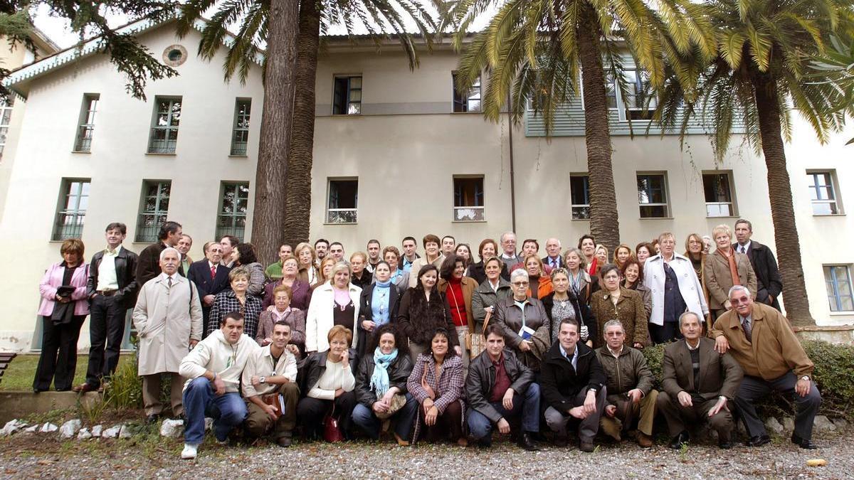 Imagen de archivo de una comida de la asociación de antiguos alumnos del Orfanato Minero.