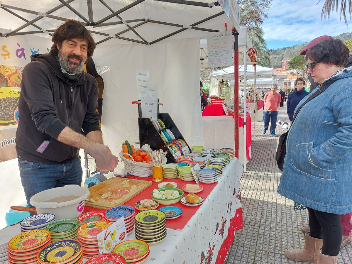 Puesto de cerámica rallador de La Rambla, de Córdoba