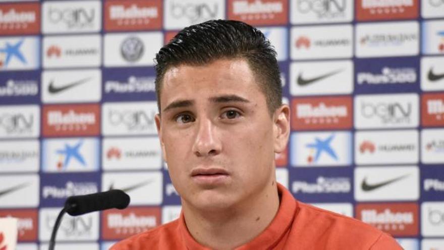 Giménez, nuevo positivo de Covid-19 en el Atlético