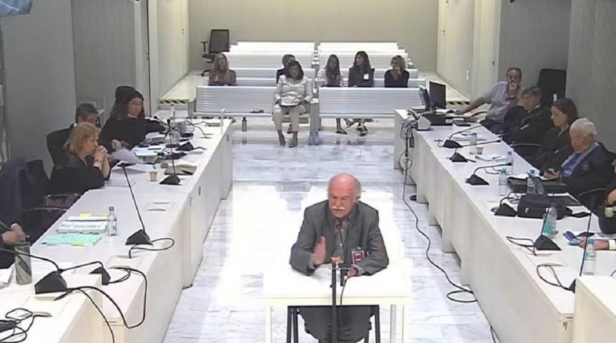 La sala de la Audiencia Nacional donde ayer se celebró la última sesión del «caso Musel».