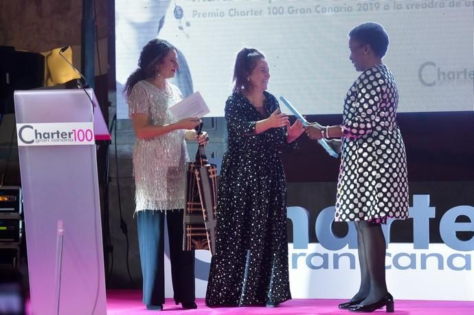 14-12-2019 LAS PALMAS DE GRAN CANARIA. Entrega de Premios Charter 100: María Carpio Pérez. Fotógrafo: ANDRES CRUZ  | 14/12/2019 | Fotógrafo: Andrés Cruz