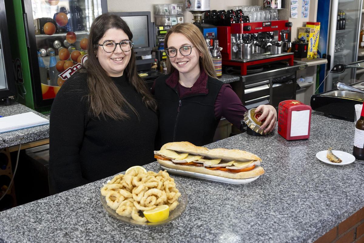 Elena Fernández y Elena Geru (Cervecería Baltasar).