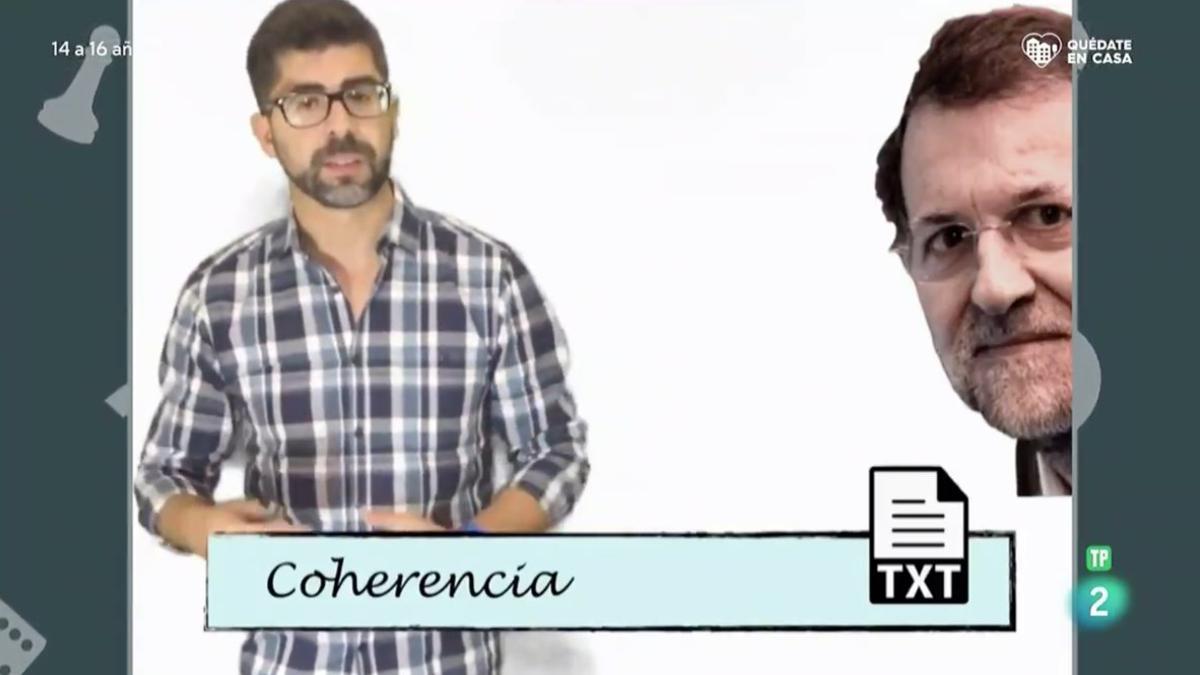 El Gobierno se disculpa por usar declaraciones incoherentes de Rajoy en un programa educativo