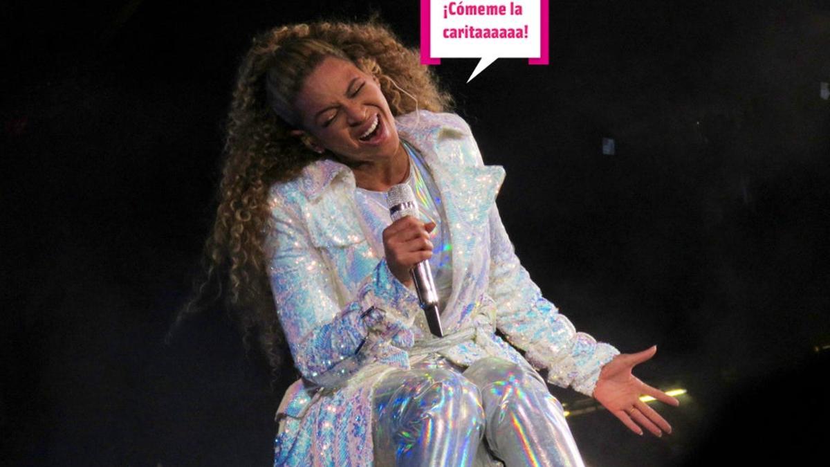 Beyoncé habla de cuando le comieron la carita