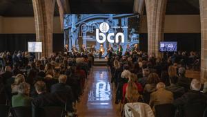 Presentación del proyecto ProBcn en 2023, en la Llotja de Mar