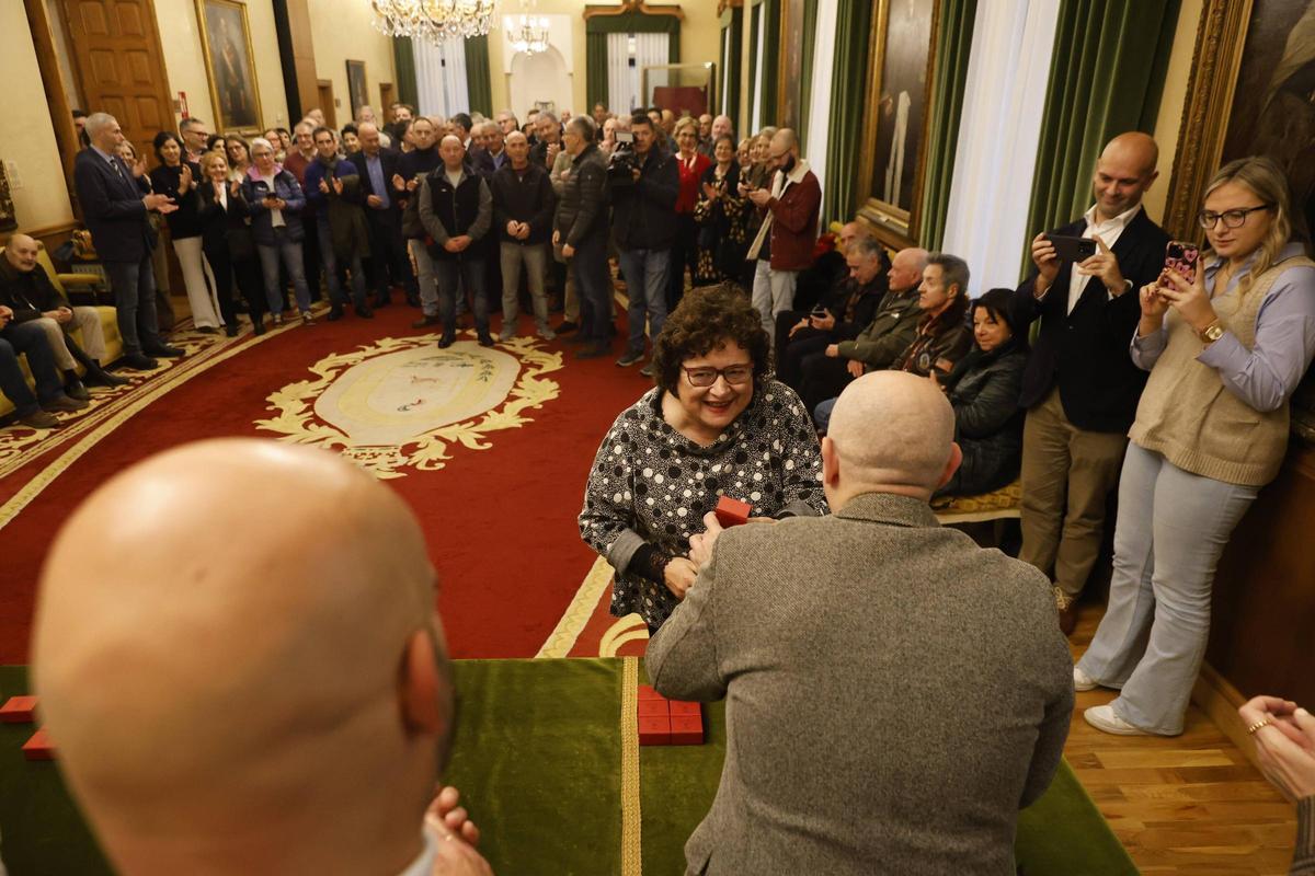 Así fue la emotiva despedida a los trabajadores jubilados del Ayuntamiento de Gijón (en imágenes)