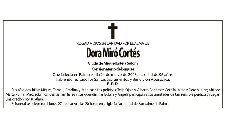 Dora Miró Cortés