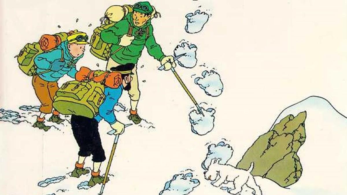 jose12899728 meteomania portada del comic tintin en el tibet161007203950