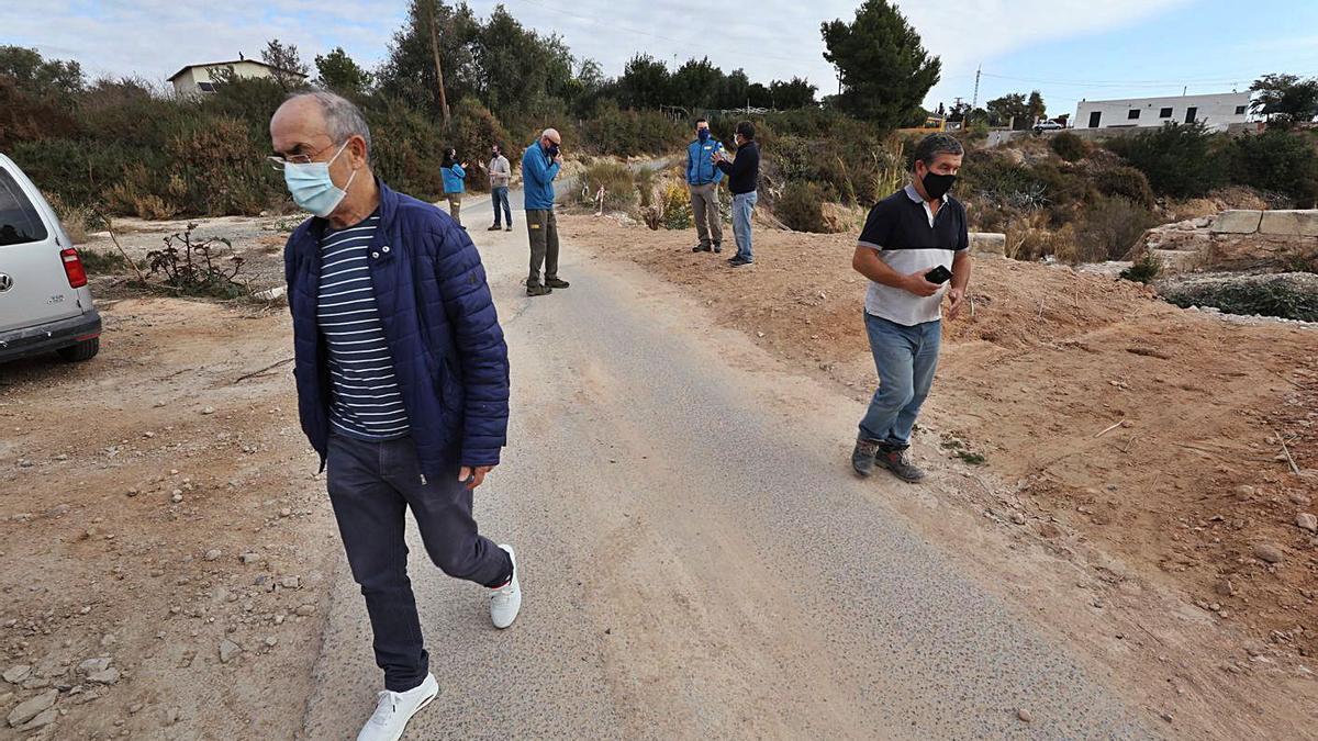 El barranco de San Antón ha sufrido socavones por las últimas tormentas. | ANTONIO AMORÓS