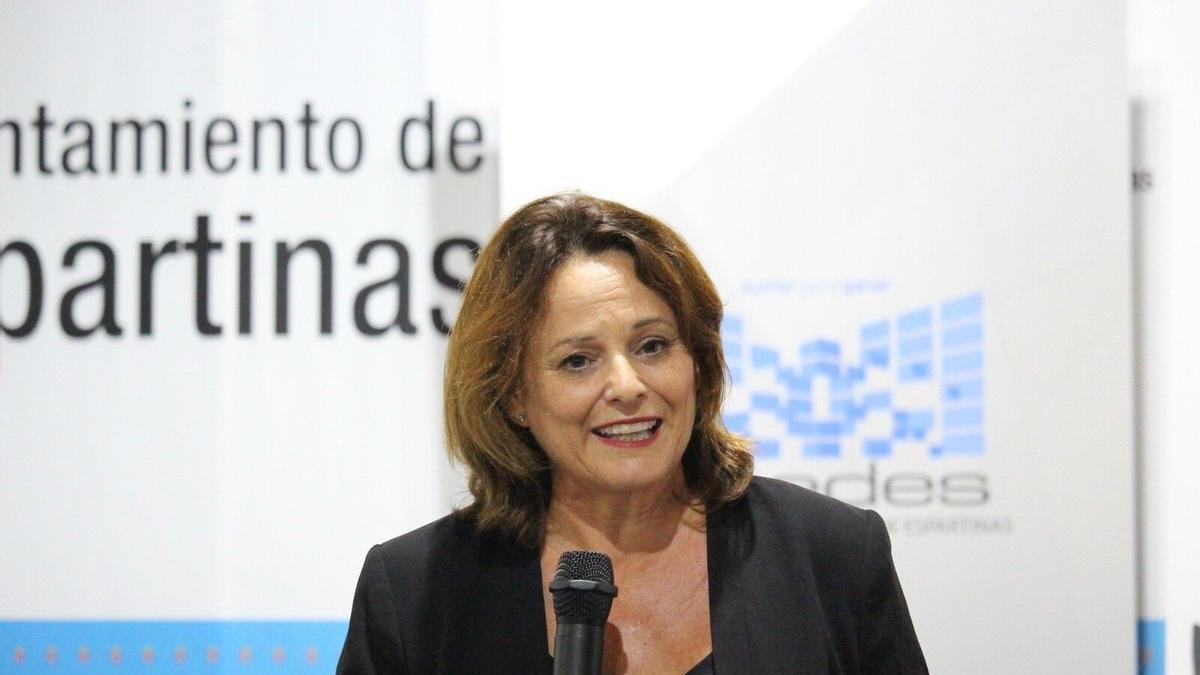 La alcaldesa de Espartinas, Cristina Los Arcos.