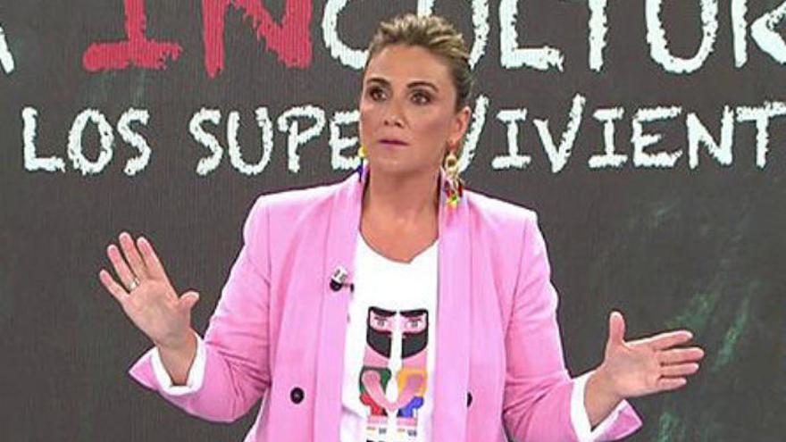 Carlota Corredera, presentadora de 'Sálvame'.