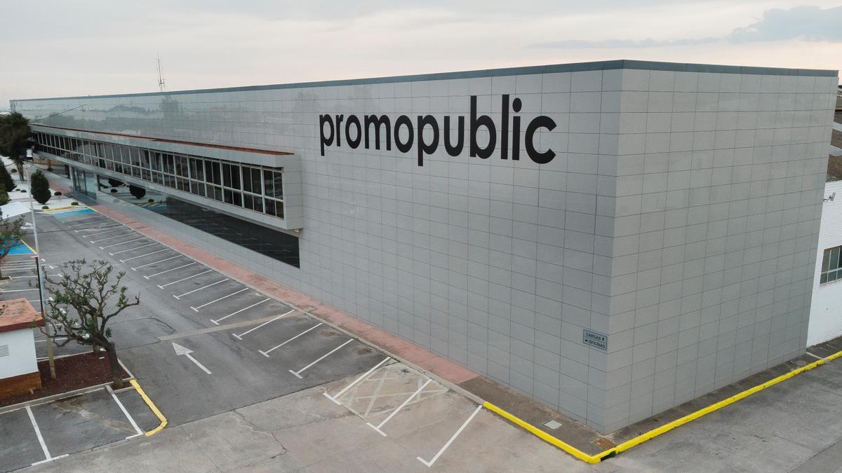 Las instalaciones de Promopublic ocupan 30.000 metros cuadrados.