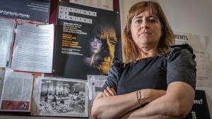 Esther Costa, abogada del Col·lectiu Ronda, exige responsabilidades a la antigua fábrica Uralita de Cerdanyola del Vallès
