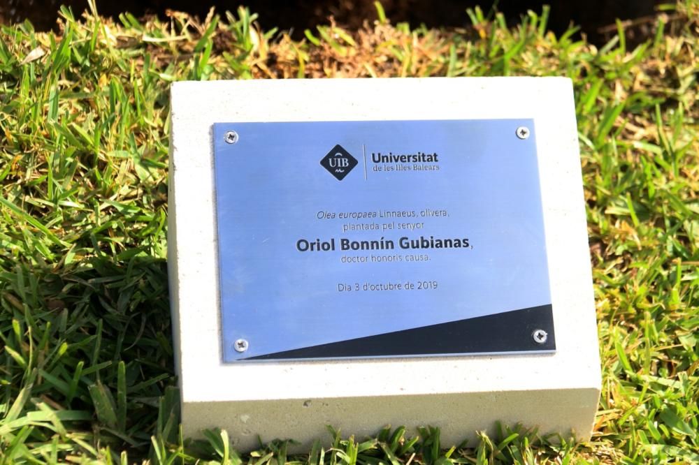 Oriol Bonnín, doctor honoris causa de la UIB