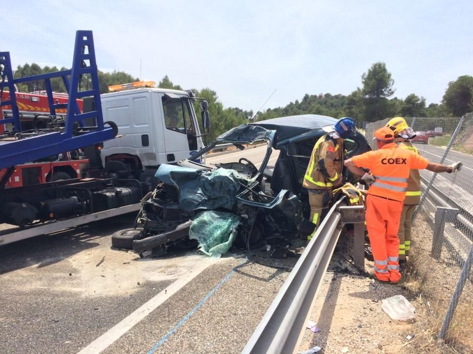 Accident mortal a Castellfollit del Boix