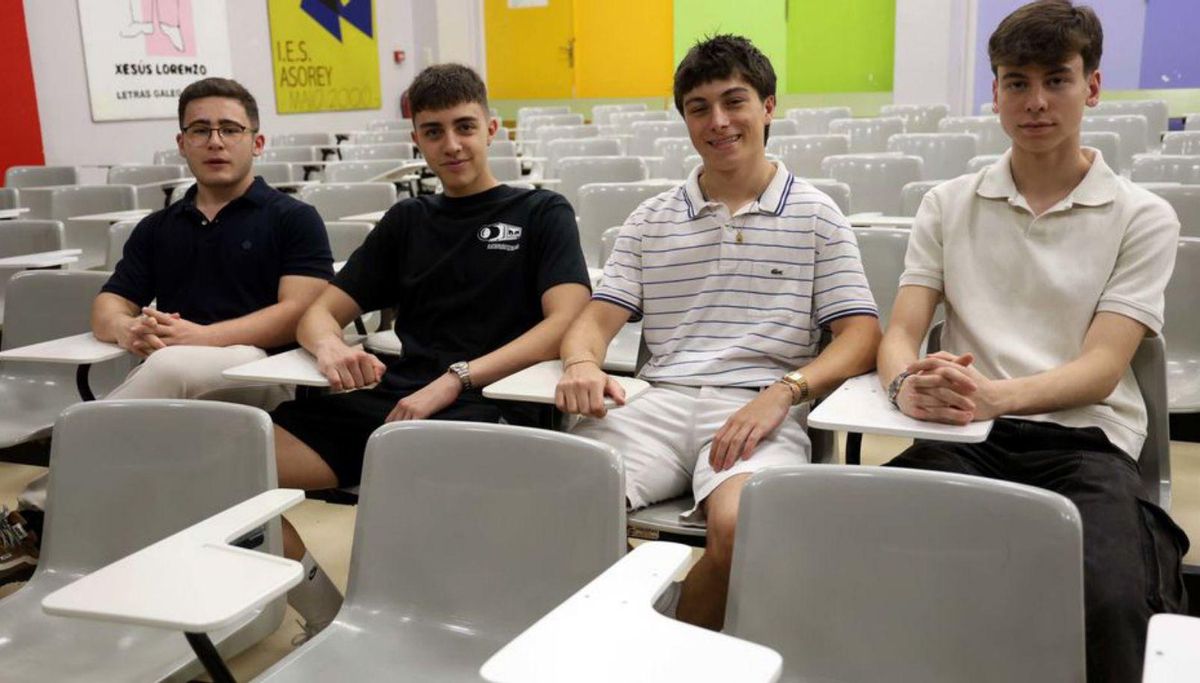 Equipo de debate del IES
Francisco Asorey.
| Noé Parga