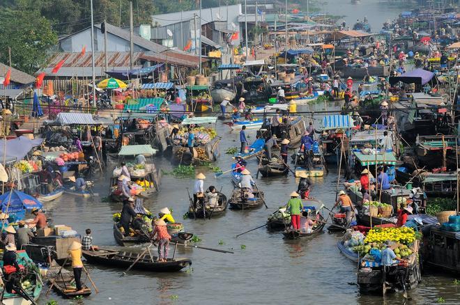 Can Tho, Delta del Mekong, Ben Tre, Vietnam