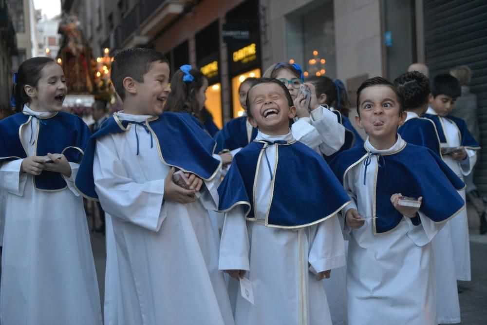 La procesión de la Virgen del Olvido marcha desde San Bartolomé