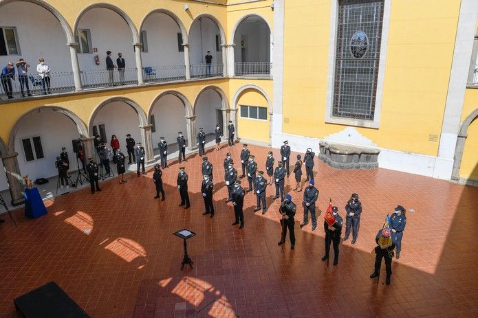 Jura del cargo de los nuevos inspectores de policía en Gran Canaria