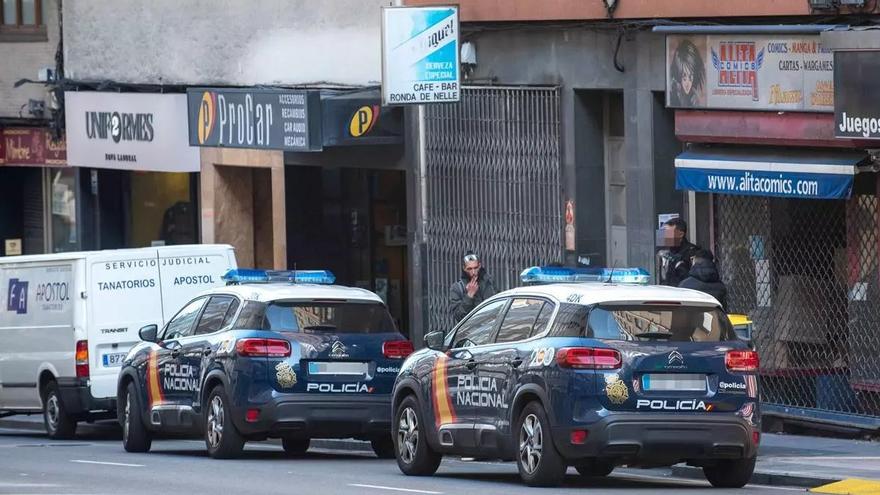 Aparece un cadáver en un edificio okupado de la Ronda de Nelle de A Coruña