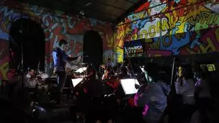 La Fábrica de la Vega, escenario de un ensayo musical "de película" en Oviedo para grandes composiciones del audiovisual español