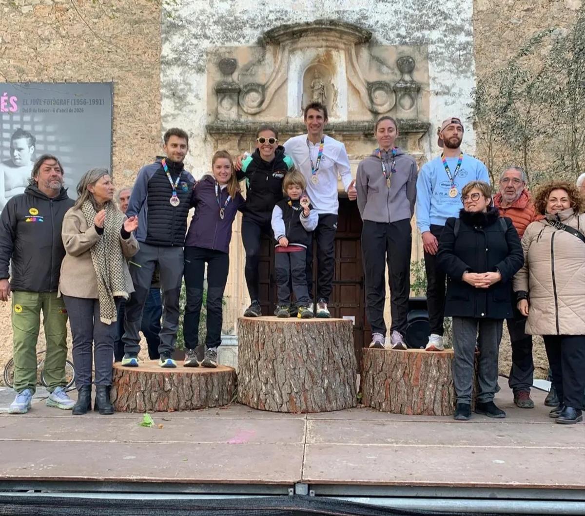 Los podios del Campeonato Balear