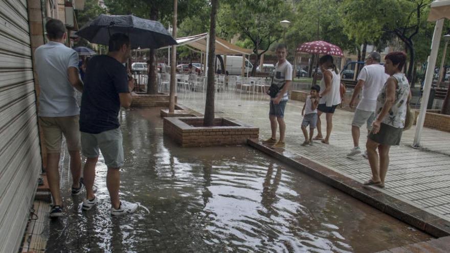 Consecuencias de la última gota fría en Elche, a finales de agosto