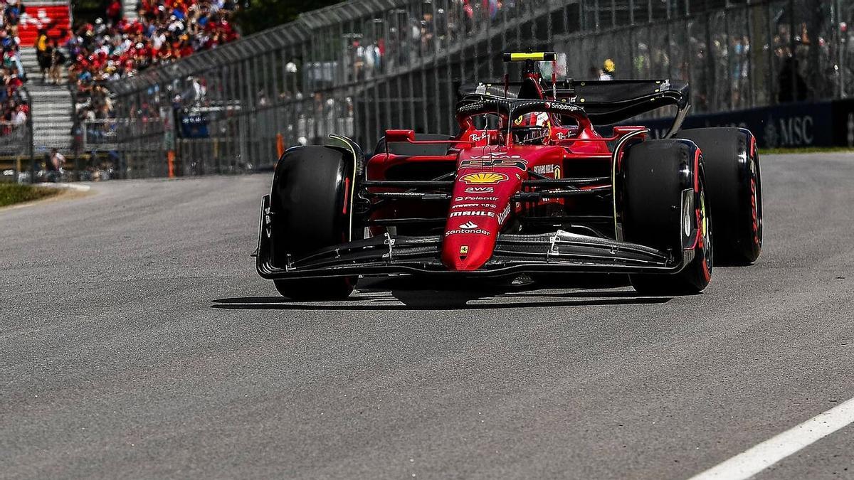 Carlos Sainz en el GP de Canadá