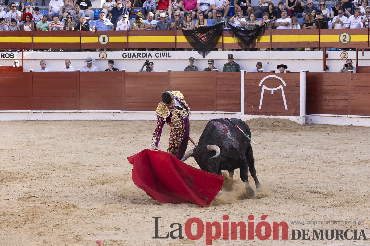 Corrida de toros en Abarán (El Fandi, Emilio de Justo, El Payo)