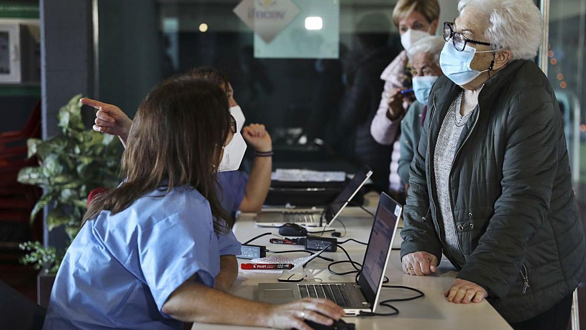 Uno de los puntos de vacunación contra el covid habilitado durante la campaña