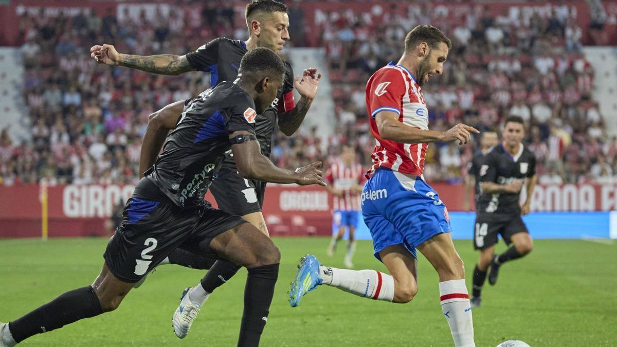 Imatges del partit Girona-Leganés