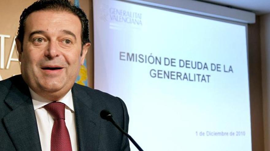 Gerardo Camps cargó en 4 años a la cuenta del Consell 553.000 euros en comidas de lujo