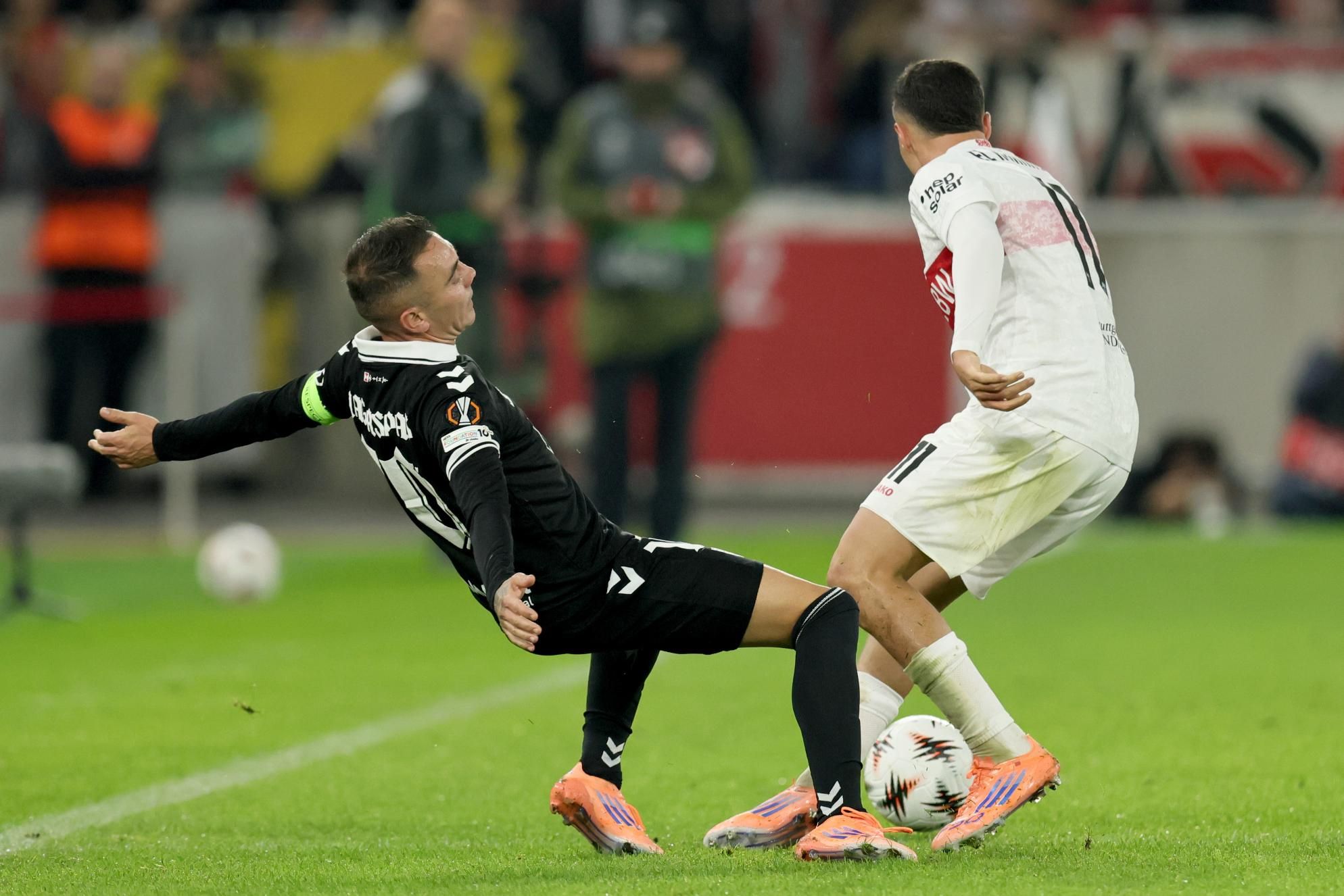 Las imágenes del debut del Celta en Europa League, frente al Stuttgart