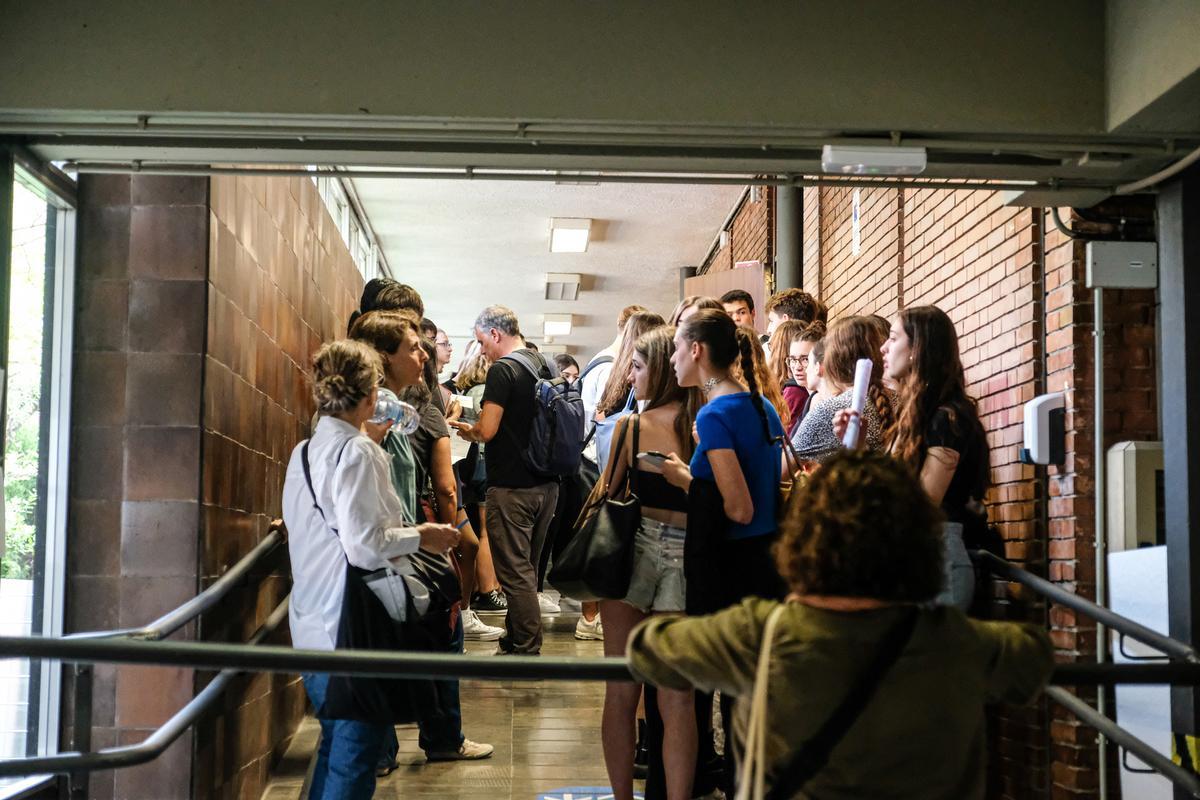 Pruebas de selectividad en la Universitat de Barcelona