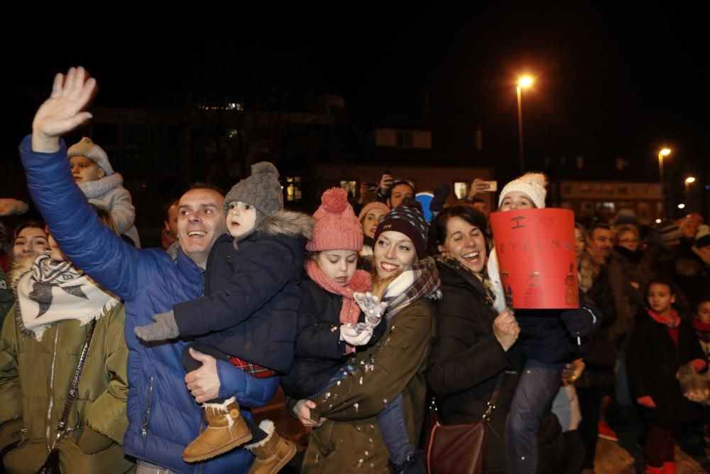 Cabalgata de Reyes 2019 en Gijón