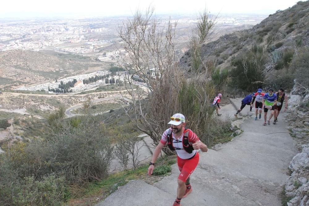 Ruta de las Fortalezas 2018 subida del Monte del Calvario