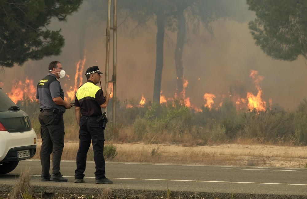 Incendio en Huelva