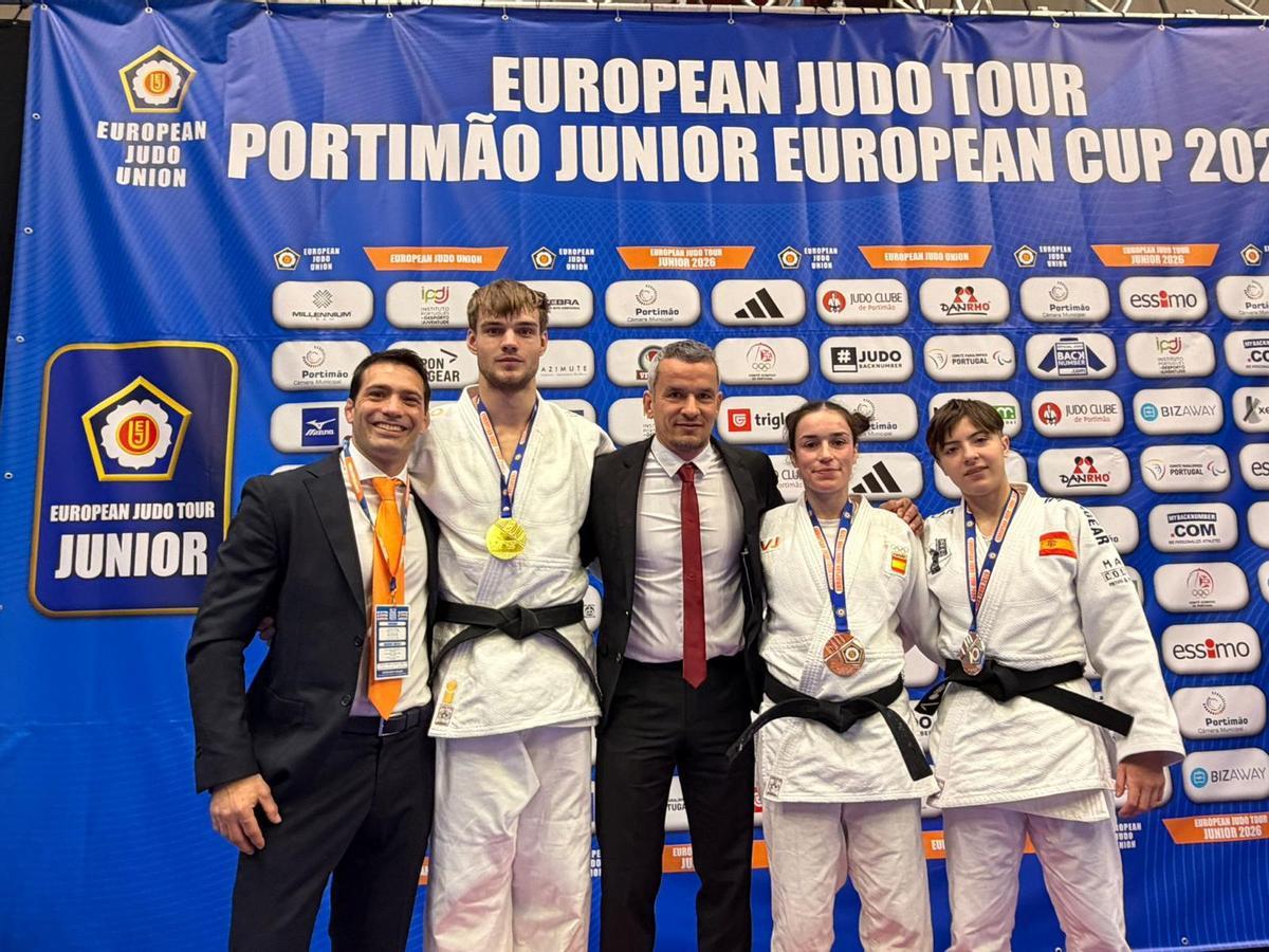El judo valenciano volvió a demostrar su gran inicio del 2026 en el panorama internacional con tres nuevas medallas que certifican su nivel de competición.