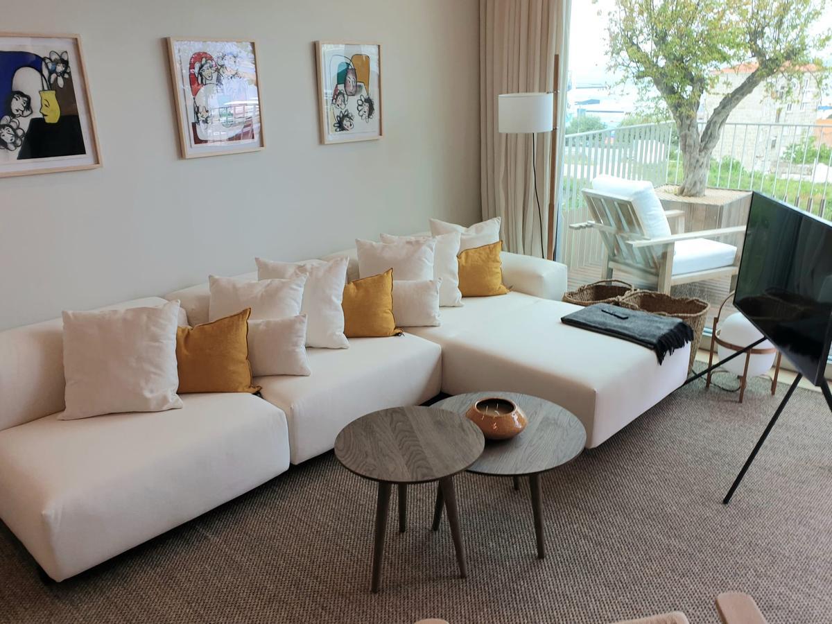 Detalle del salón del apartamento