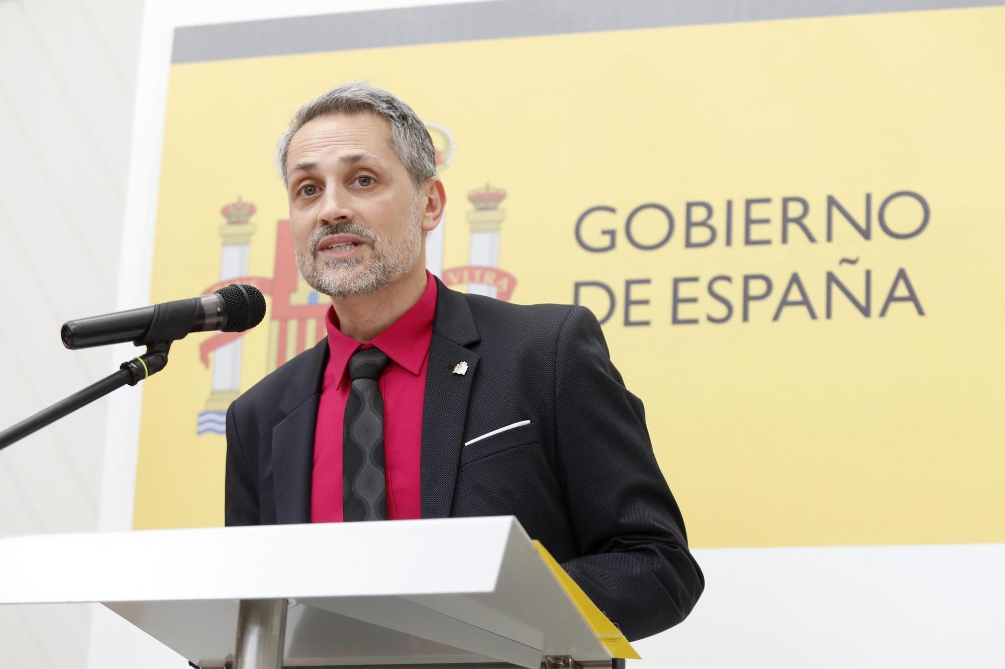 Presa de possessió de Pere Parramon com subdelegat del Govern a Girona