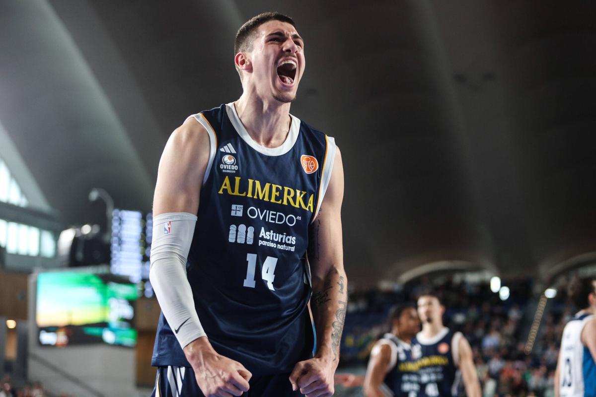 Partido Alimerka Oviedo Baloncesto-Gipuzkoa