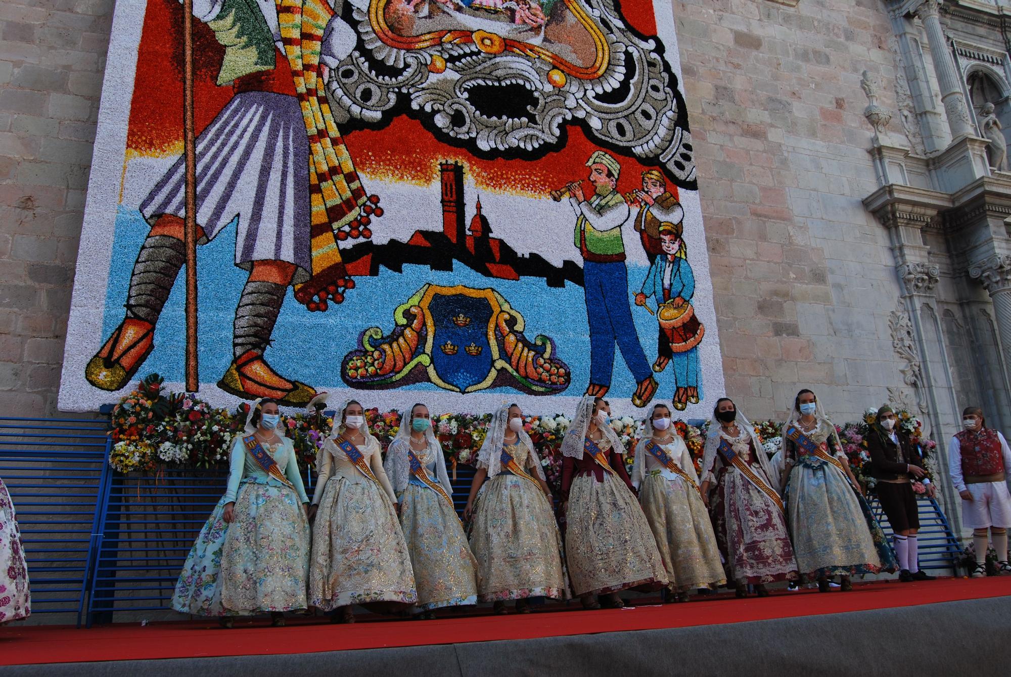 Ofrenda a la patrona de Burriana