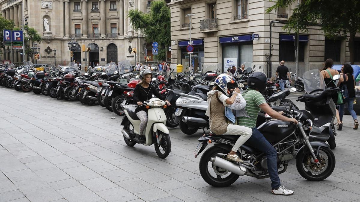 Motos en Barcelona