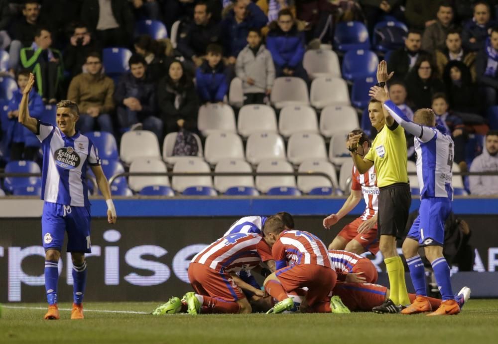 La secuencia del golpe de Fernando Torres en Riazor