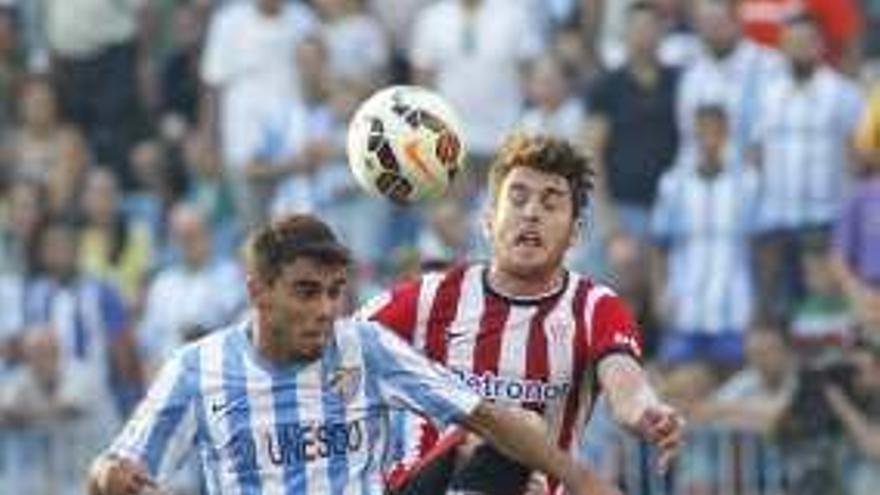 Horta, en el estreno del curso pasado ante el Athletic.