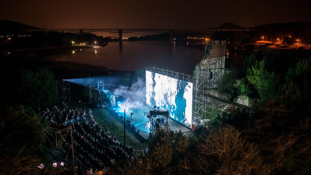 Vista del escenario del VikingMusica y VikingDrama.