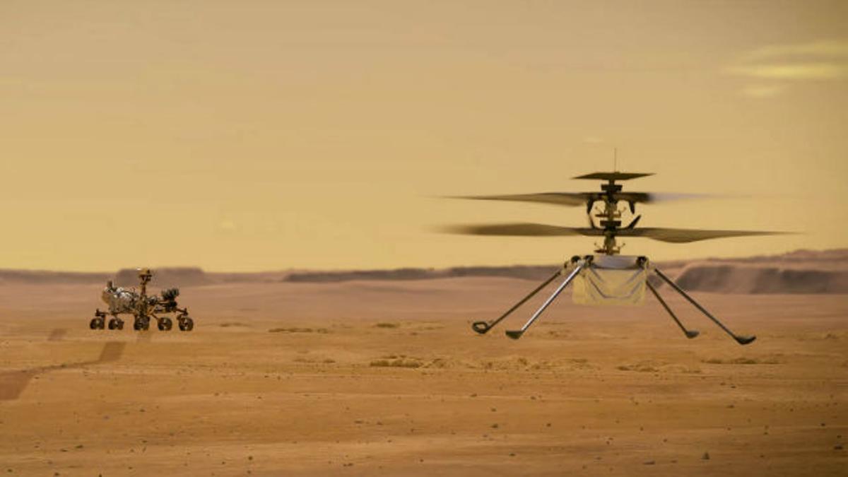Ingenuity, el primer helicóptero que volará en Marte