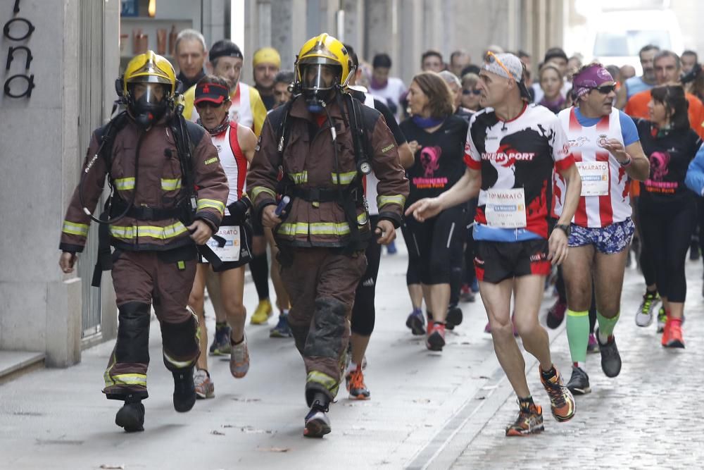 La Marató a les comarques gironines