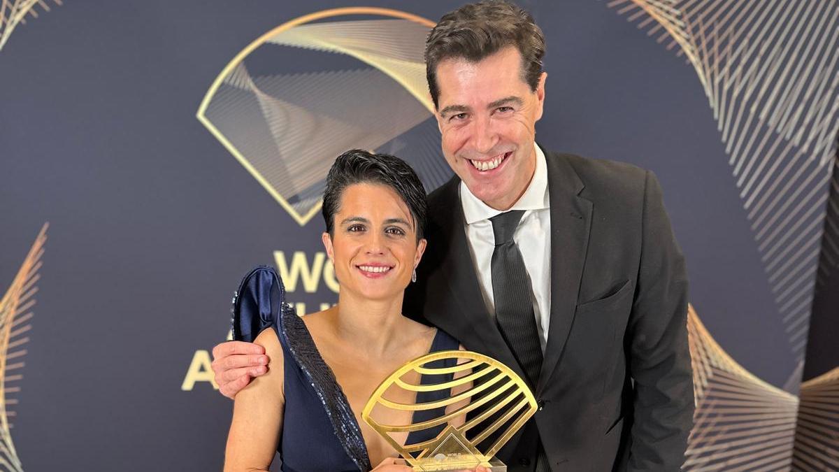 Raúl Chapado y María Pérez, a cuál más exultante