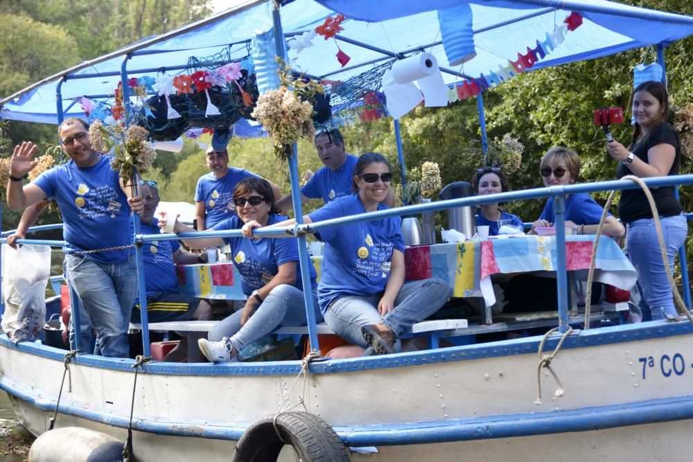 Diversión en Os Caneiros para despedir San Roque